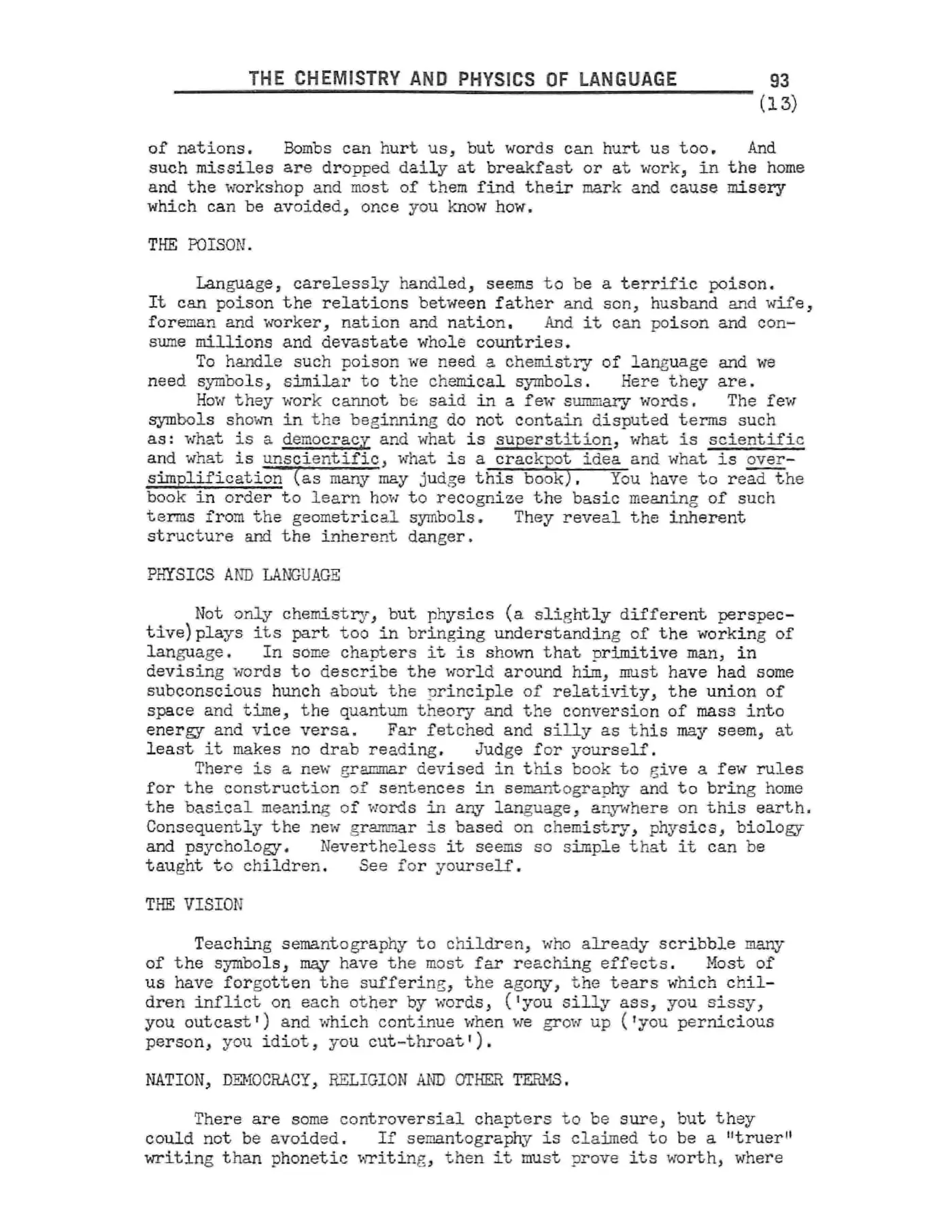 Scanned p. 93 of Semantography