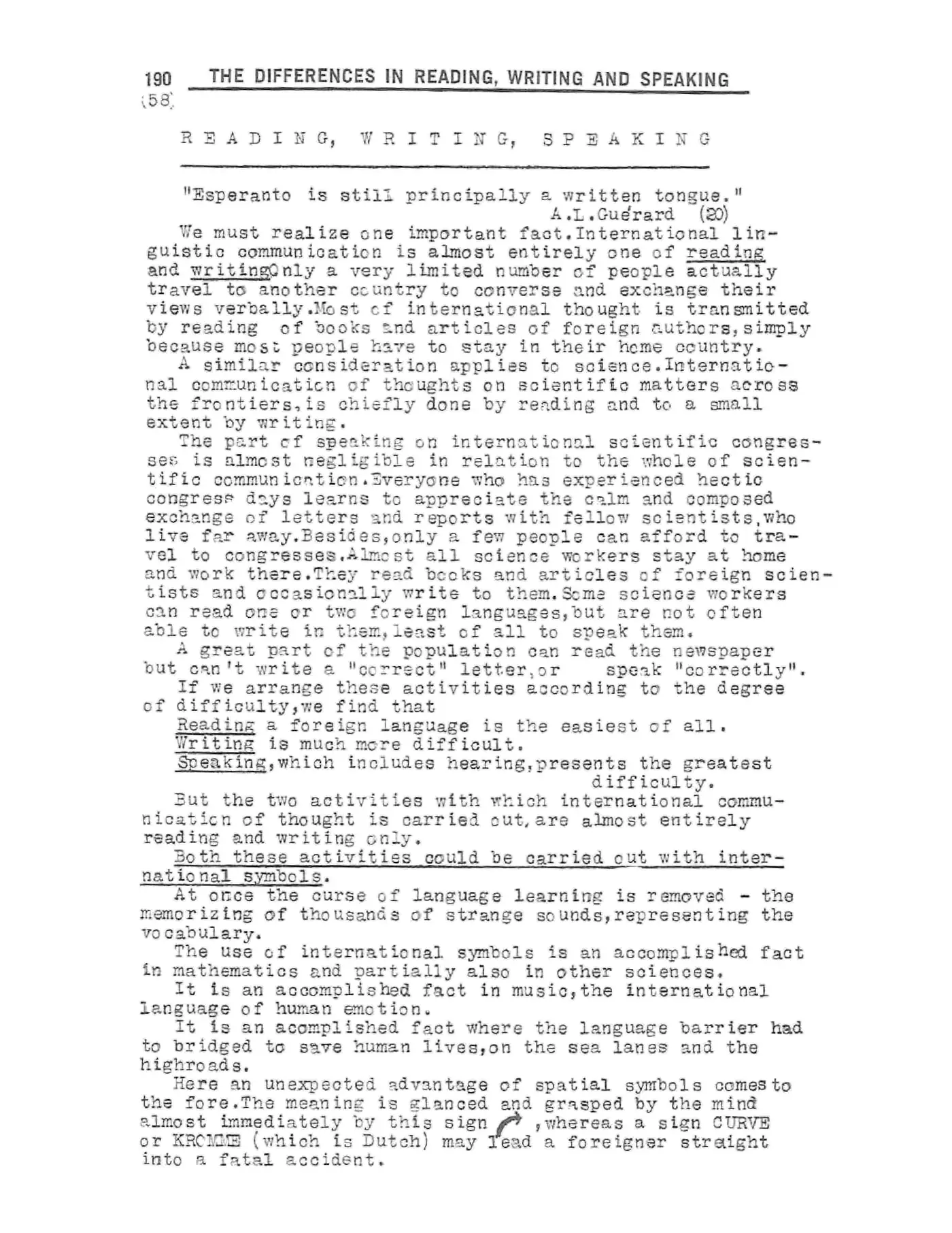Scanned p. 190 of Semantography