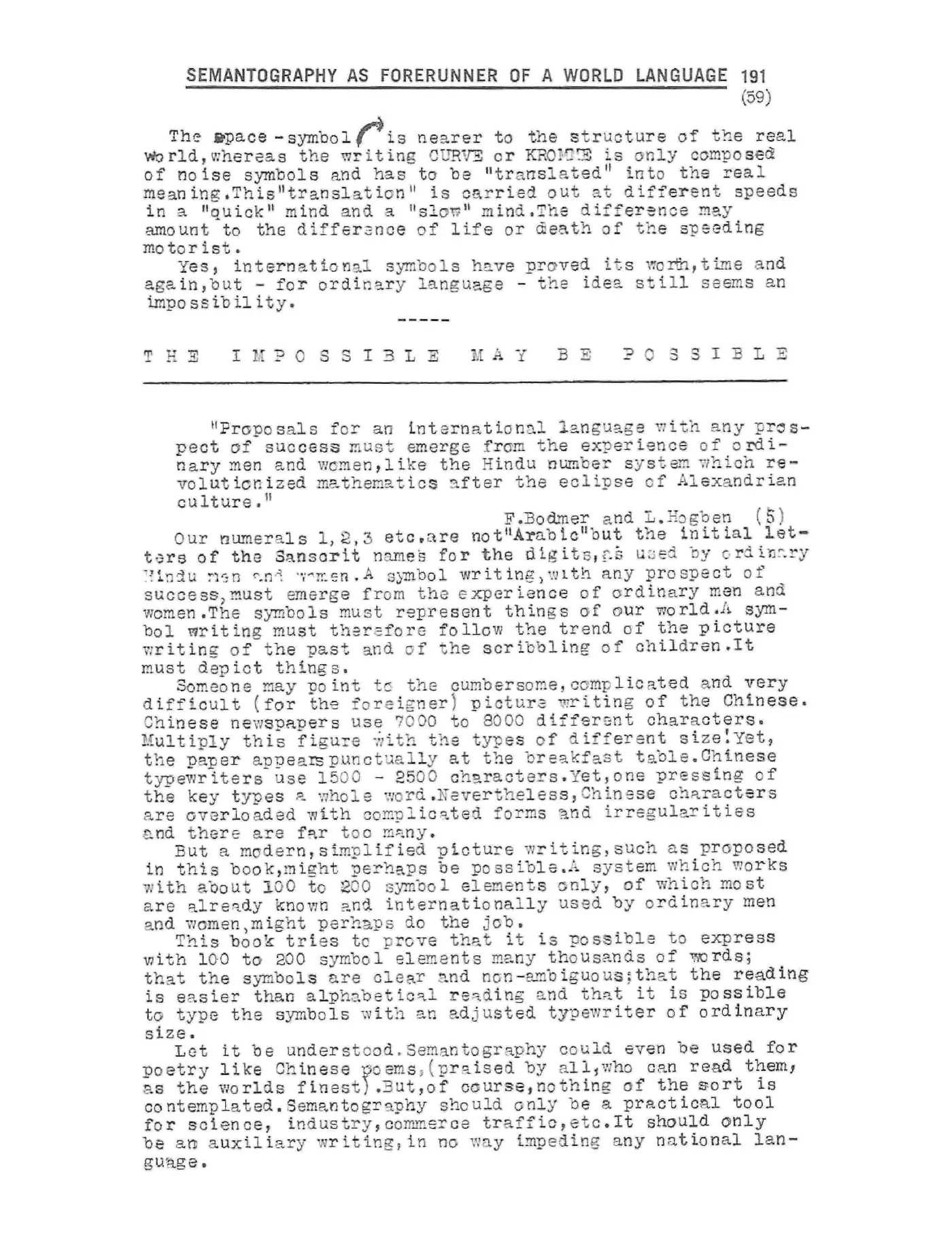 Scanned p. 191 of Semantography