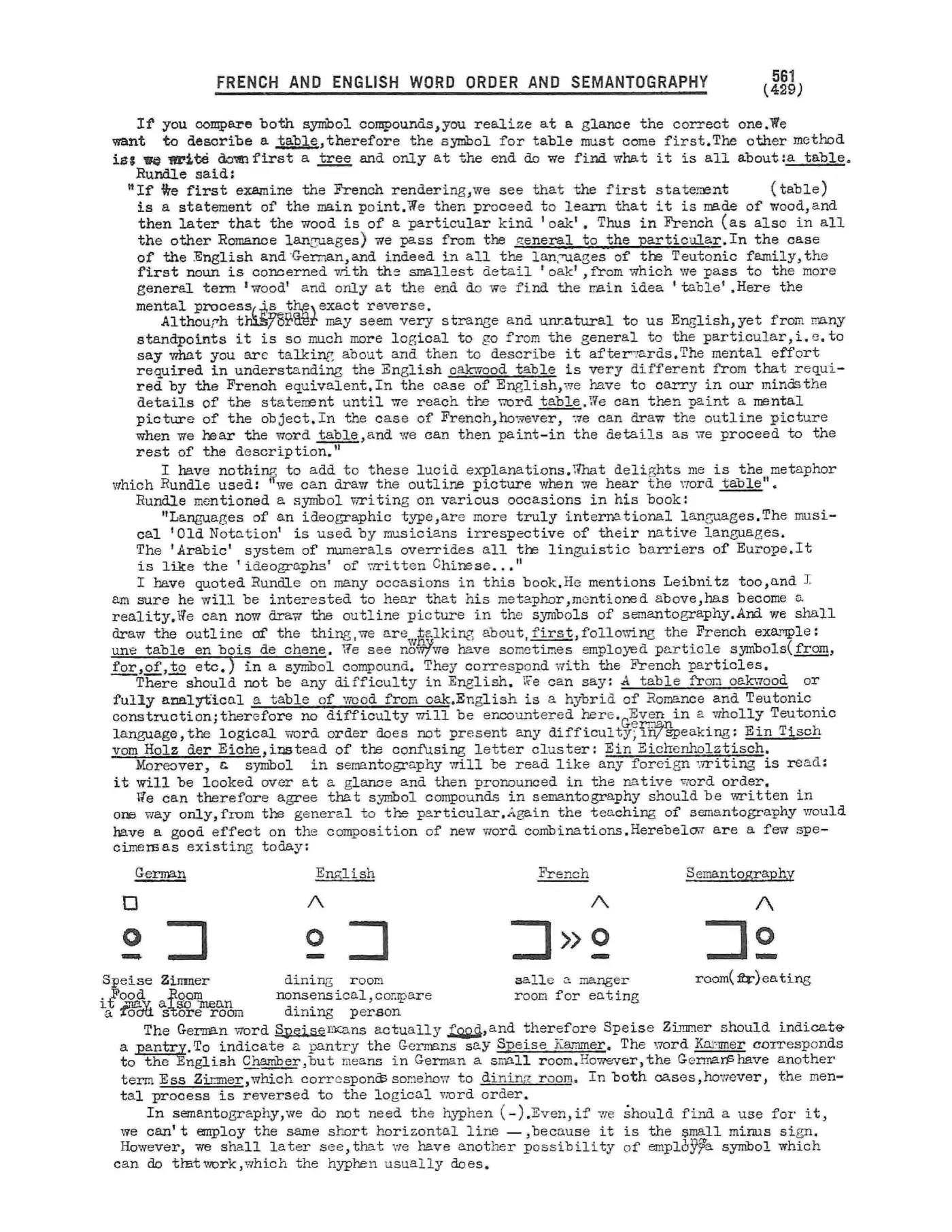 Scanned p. 561 of Semantography