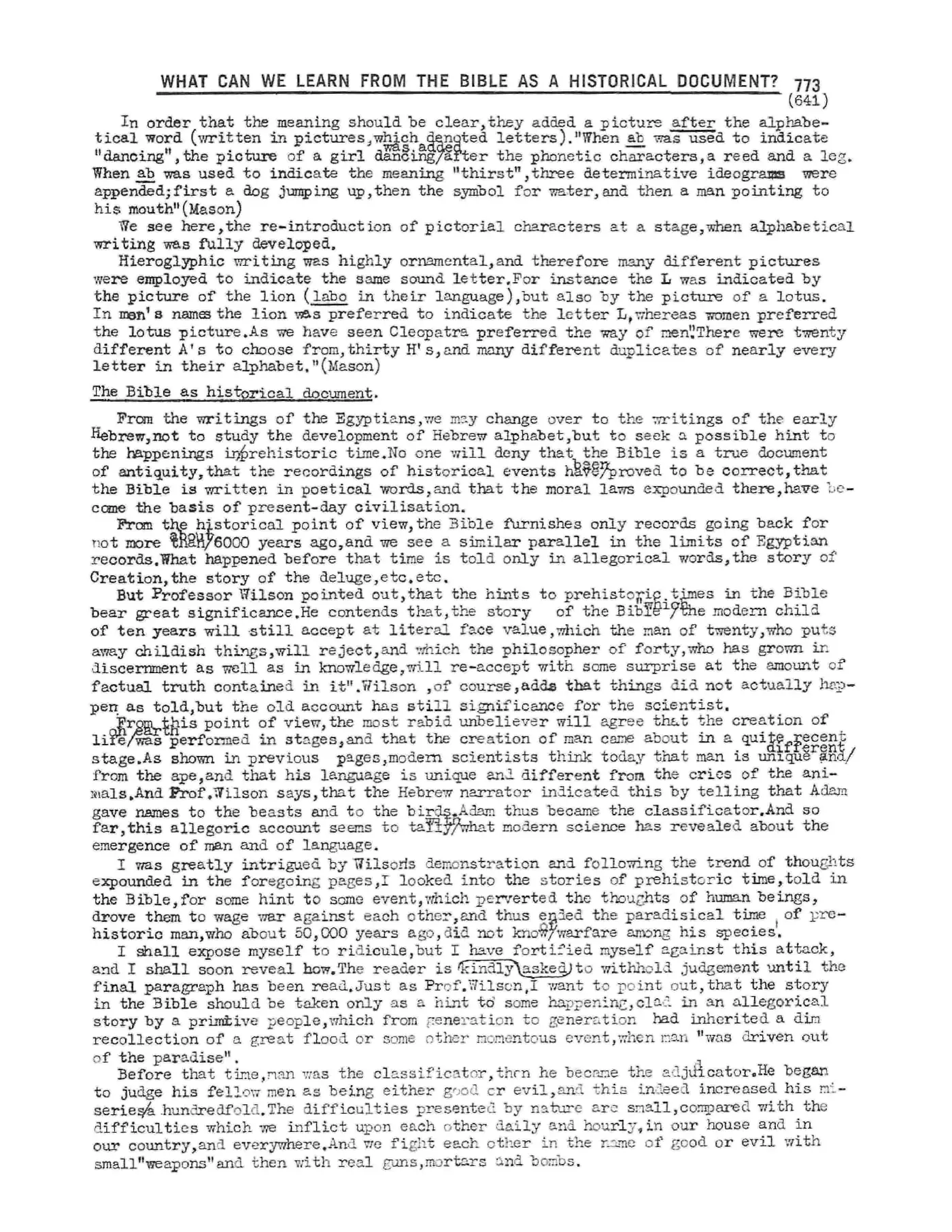 Scanned p. 773 of Semantography